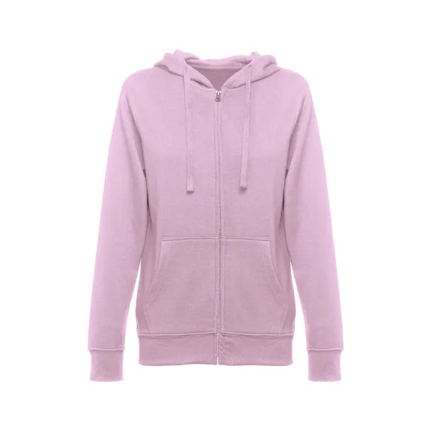 AMSTERDAM WOMEN Women's hooded full zipped sweatshirt Lilac