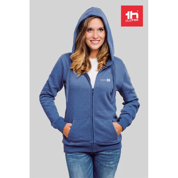 AMSTERDAM WOMEN Women's hooded full zipped sweatshirt