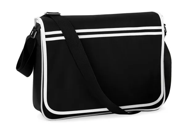  Retro Messenger - Bagbase Black Bijela