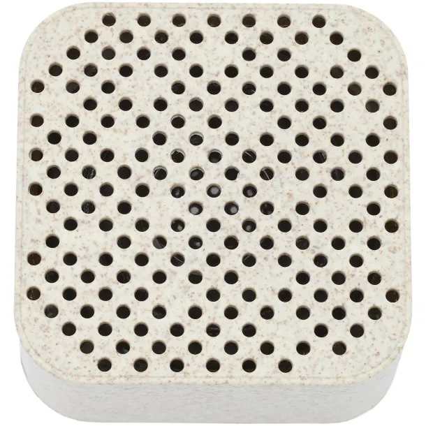 Aira wheat straw Bluetooth® speaker - Avenue Beige