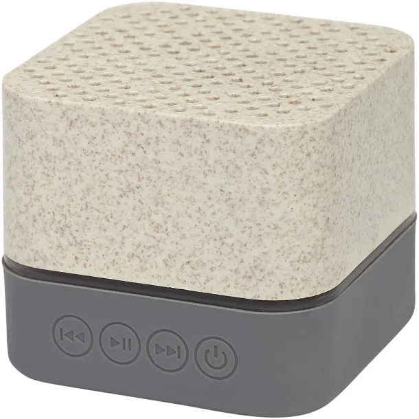 Aira wheat straw Bluetooth® speaker - Avenue Beige