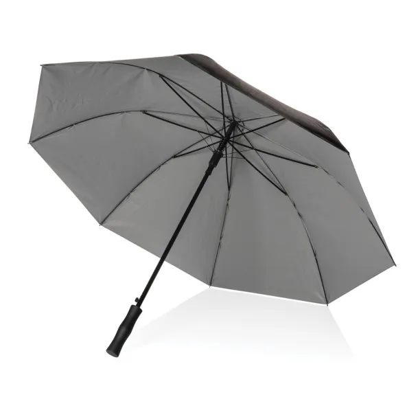  27" Impact AWARE™ RPET 190T bi color auto open umbrella - XD Collection silver 