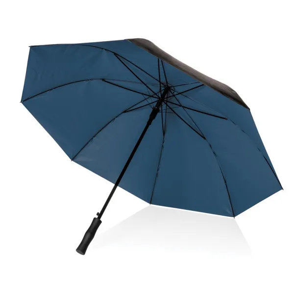  27" Impact AWARE™ RPET 190T bi color auto open umbrella - XD Collection Blue 