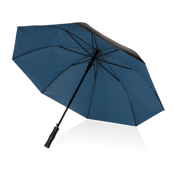  27" Impact AWARE™ RPET 190T bi color auto open umbrella - XD Collection Blue 