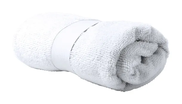 Athletic towel White