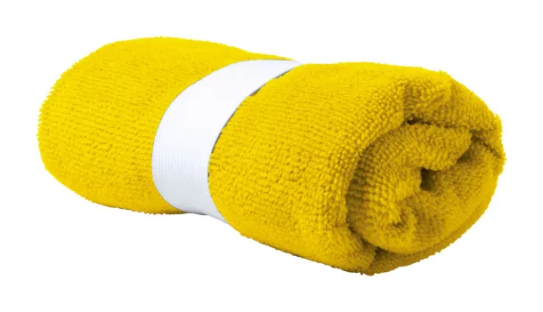 Athletic towel Yellow