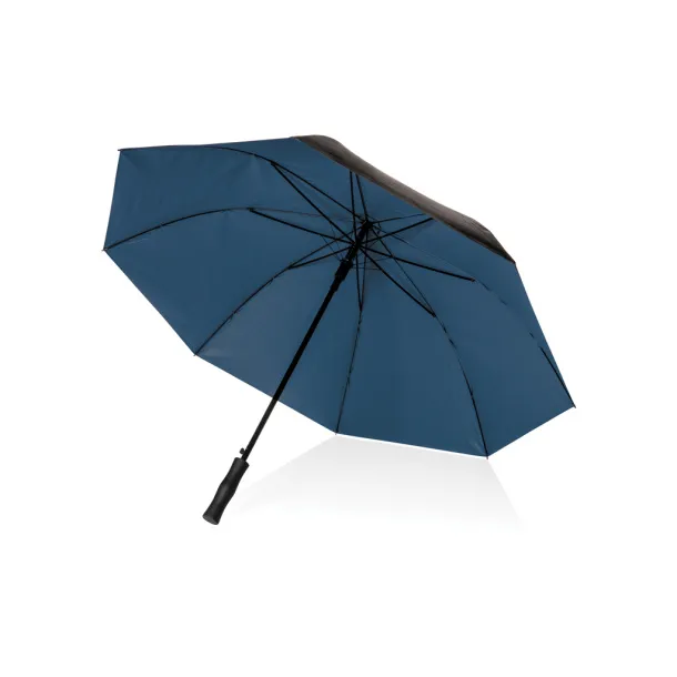  27" Impact AWARE™ RPET 190T bi color auto open umbrella - XD Collection Blue 