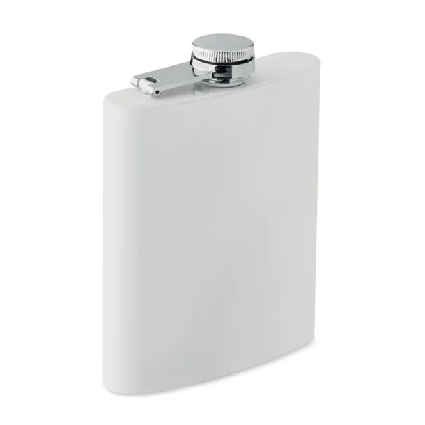 SUBLIM HIP Sublimation slim hip flask White