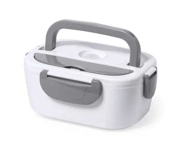 Calpy electric lunch box ash grey White