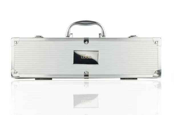 KOLM Barbecue set srebrny