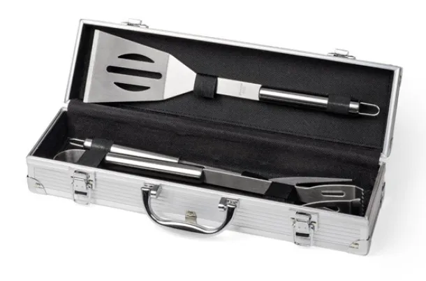 KOLM Barbecue set srebrny
