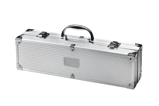KOLM Barbecue set srebrny