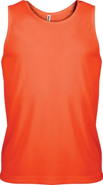  MEN’S SPORTS VEST - Proact Fluorescent Orange