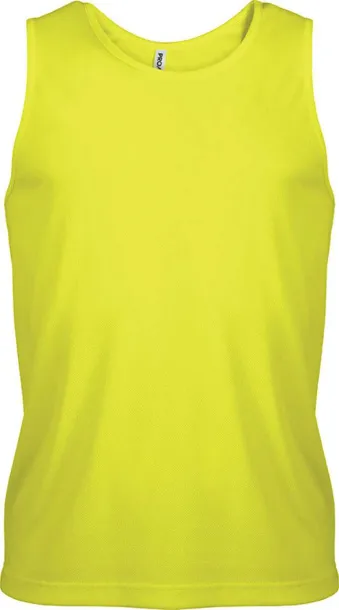  MEN’S SPORTS VEST - Proact Fluorescent Yellow