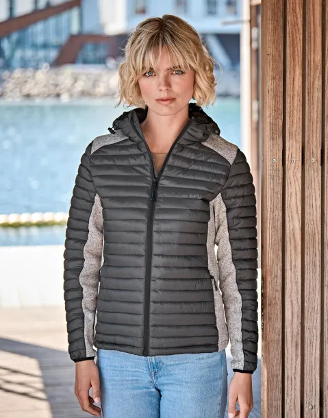  Ladies Hooded Outdoor Crossover Jacket - Tee Jays