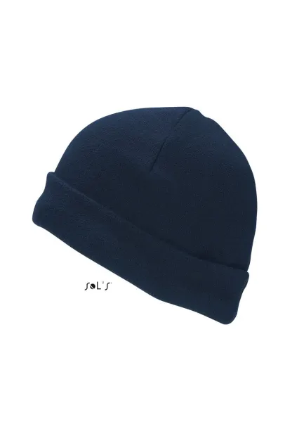 SOL'S SERPICO 55 UNISEX FLEECE HAT - SOL'S French Navy