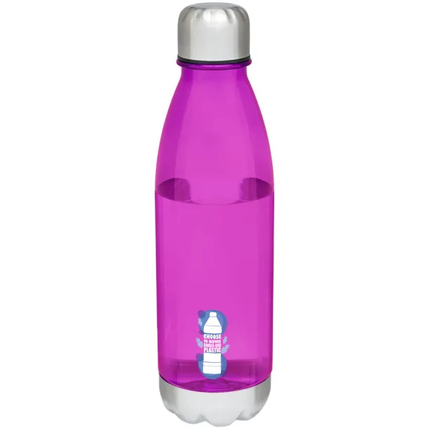 Cove 685 ml Tritan™ sport bottle - Unbranded Transparent pink