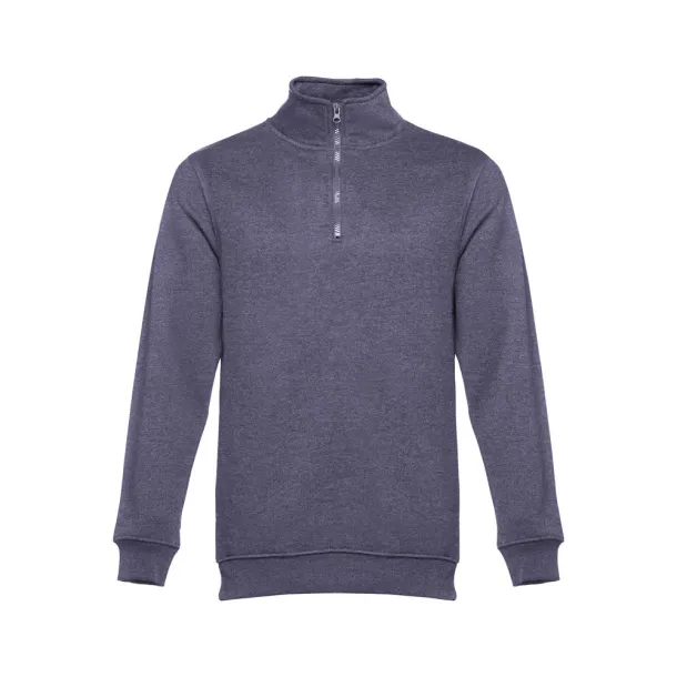 BUDAPEST unisex sweatshirt majica, 320 g/m² Heather blue