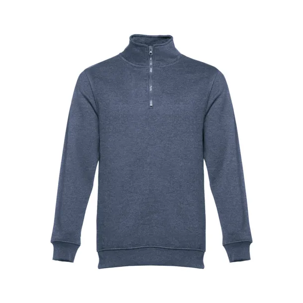 BUDAPEST unisex sweatshirt majica, 320 g/m² Heather blue