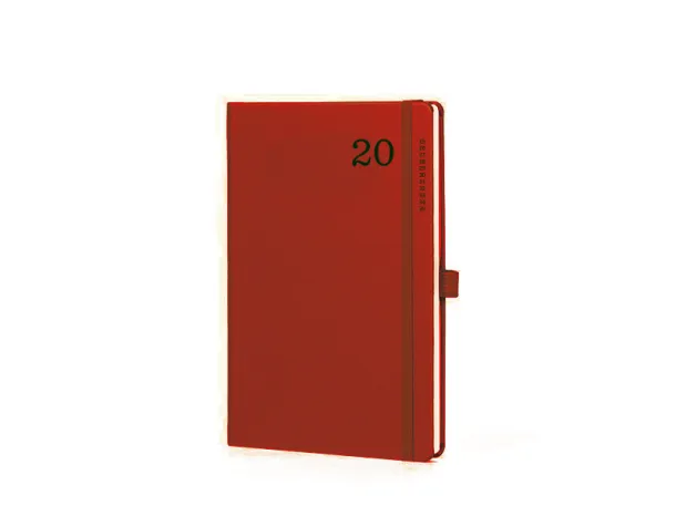 NORRIS Notes s kalendarom, A5 Crvena