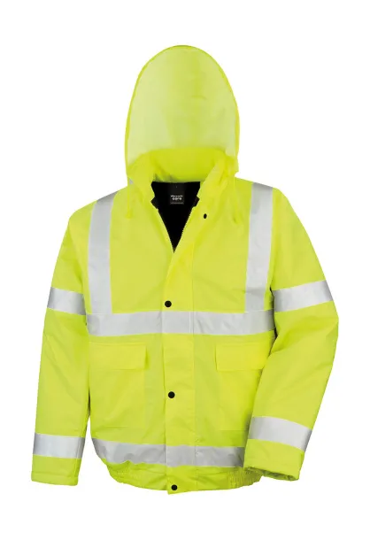  Core Hi-Vis Winter Blouson - Result Safe-Guard Hi-viz Yellow