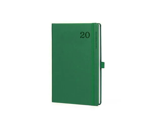 NORRIS Calendar A5 notebook Green