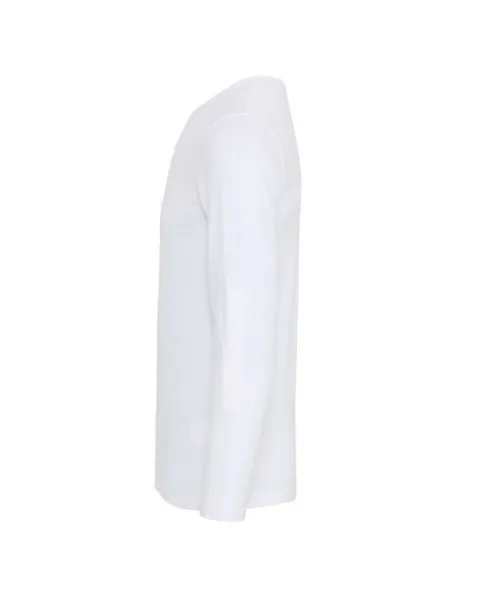  MEN'S LONG JOHN ROLL SLEEVE TEE - Premier White