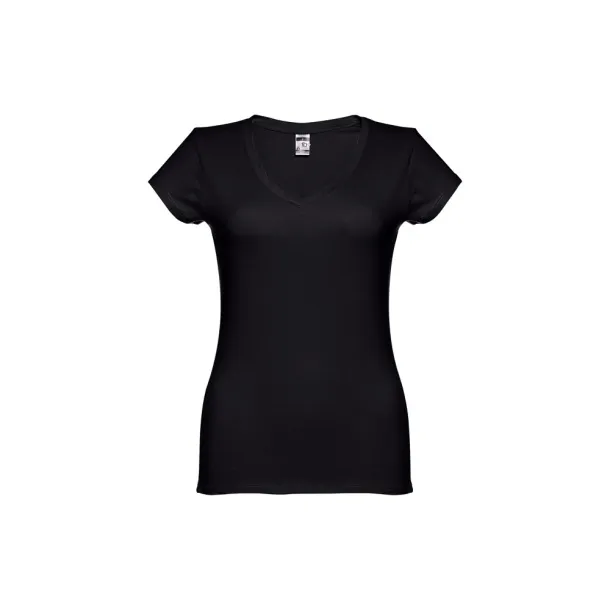 ATHENS WOMEN Ženska majica kratkih rukava, 150 g / m² Crna