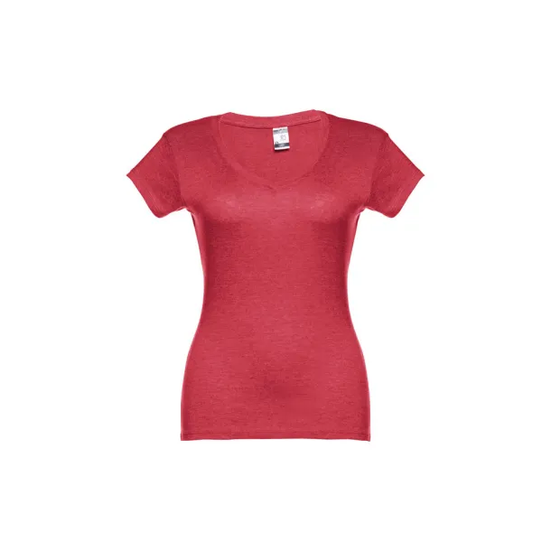 ATHENS WOMEN Ženska majica kratkih rukava, 150 g / m² Heather red
