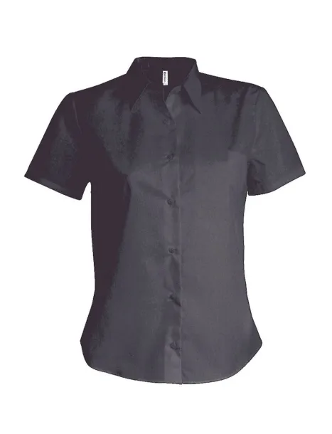  LADIES' SHORT-SLEEVED COTTON/ELASTANE SHIRT - Kariban Cink