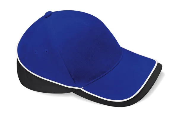  Teamwear Competition Cap - Beechfield Svijetlo kraljevski plava Black