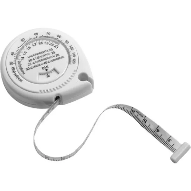  Measuring tape 1,5 m with BMI white