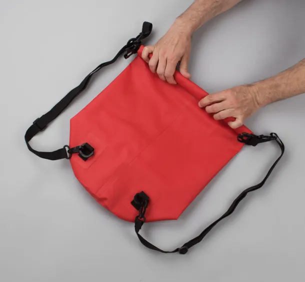 FLOW Waterproof backpack Crvena