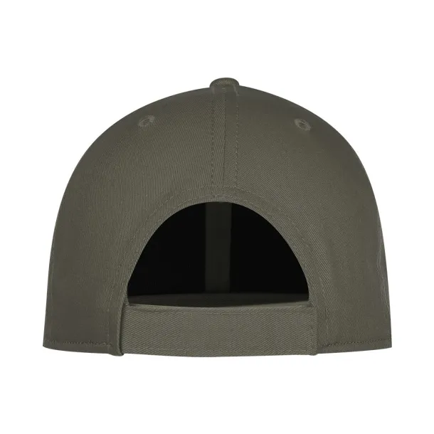 BENCH Cap, 6 panels, velcro closure Olive green