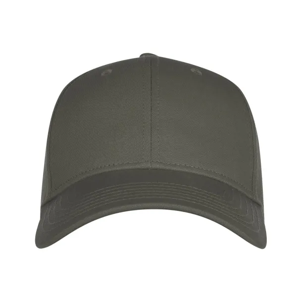 BENCH Cap, 6 panels, velcro closure Olive green
