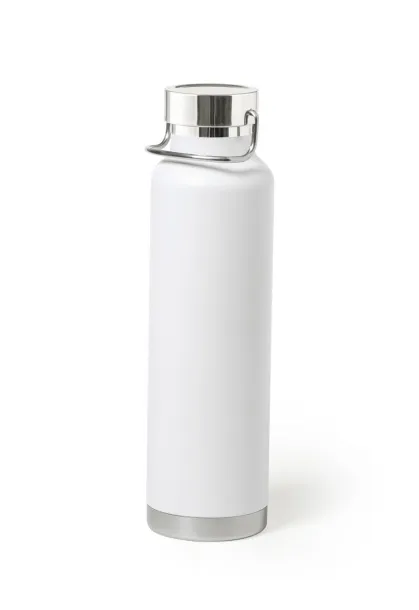 Cuppar copper insulated vacuum flask White