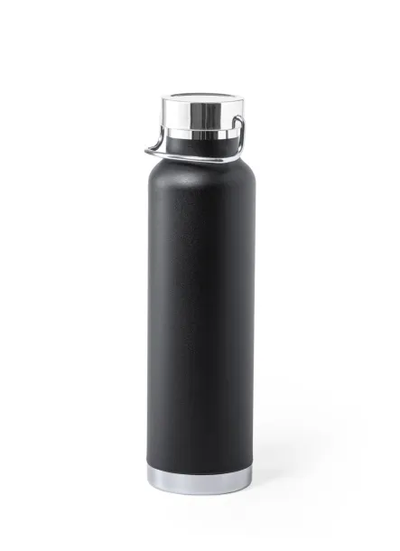 Cuppar copper insulated vacuum flask Black