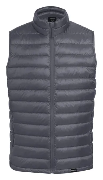 Rostol RPET bodywarmer vest ash grey