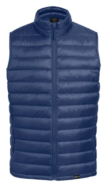 Rostol RPET bodywarmer vest Dark blue