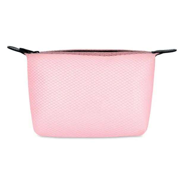 BALI BAG mrežasta EVA toaletna torba transparent pink