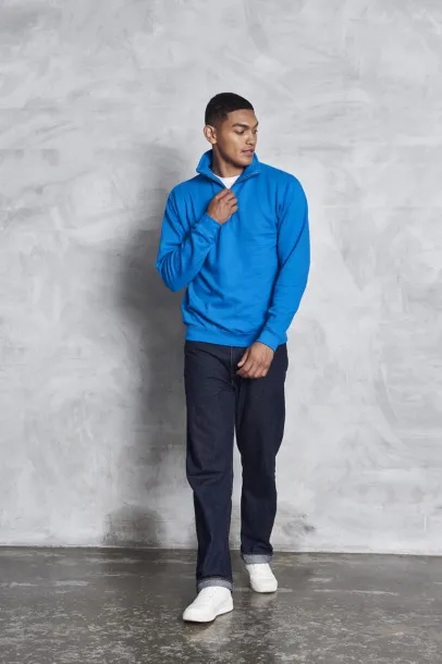  SOPHOMORE 1/4 ZIP SWEAT - Just Hoods Kelly zelena