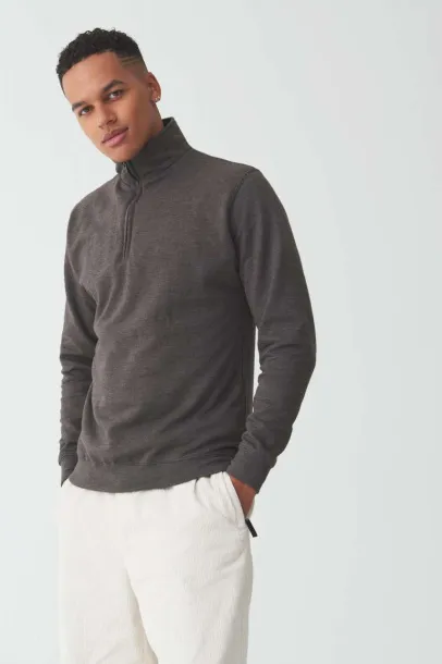  SOPHOMORE 1/4 ZIP SWEAT - Just Hoods Kelly zelena