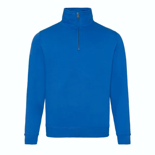  SOPHOMORE 1/4 ZIP SWEAT - Just Hoods Royal blue