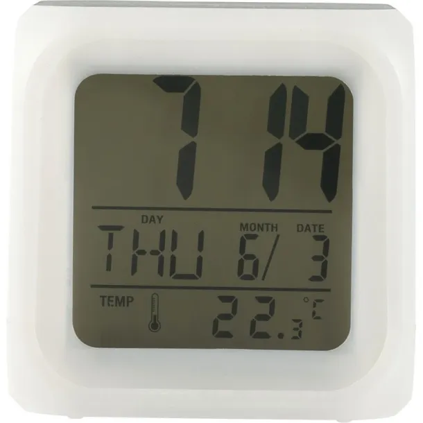 Desk clock Bijela