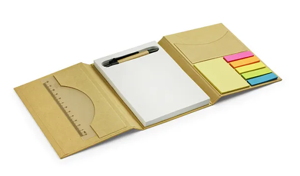 TRIPLO Foldable notebook naturalny
