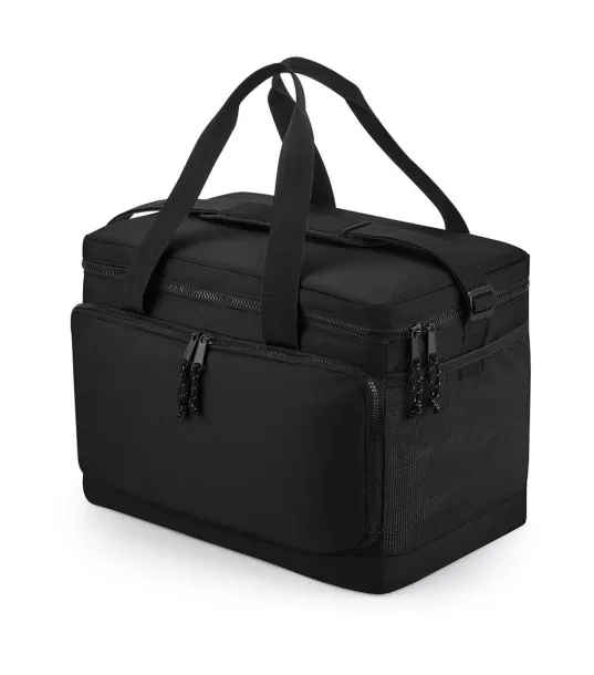  Recycled Large Cooler Shoulder Bag - Bagbase Black