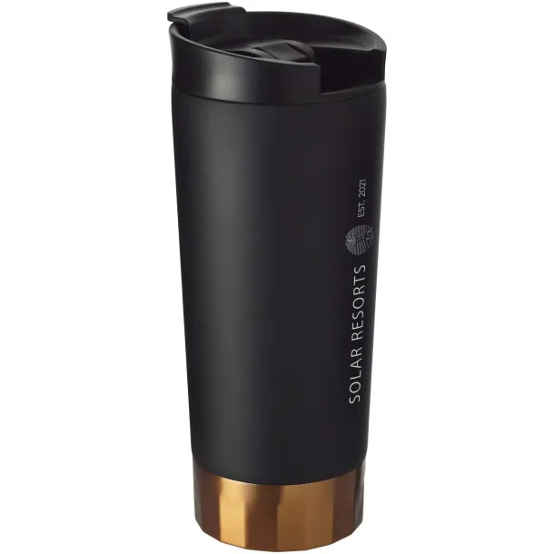 Peeta 500 ml copper vacuum insulated tumbler Solid black