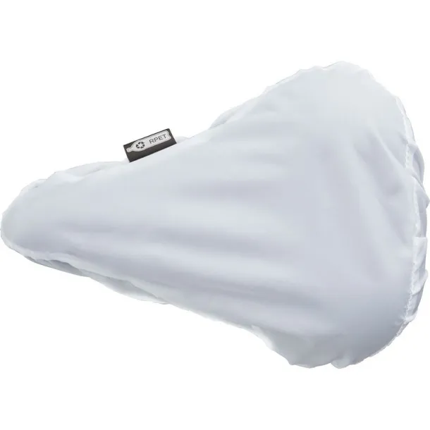  RPET bicycle saddle cover white