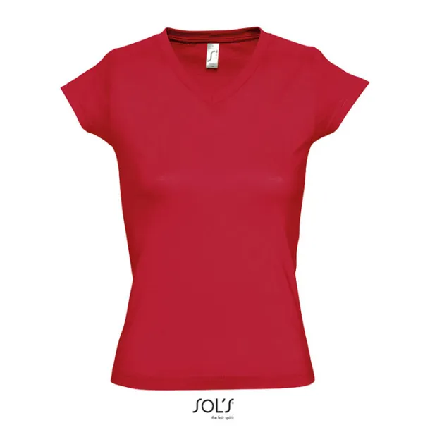 MOON WOMEN TSHIRT-150g Red