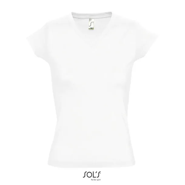 MOON WOMEN TSHIRT-150g White